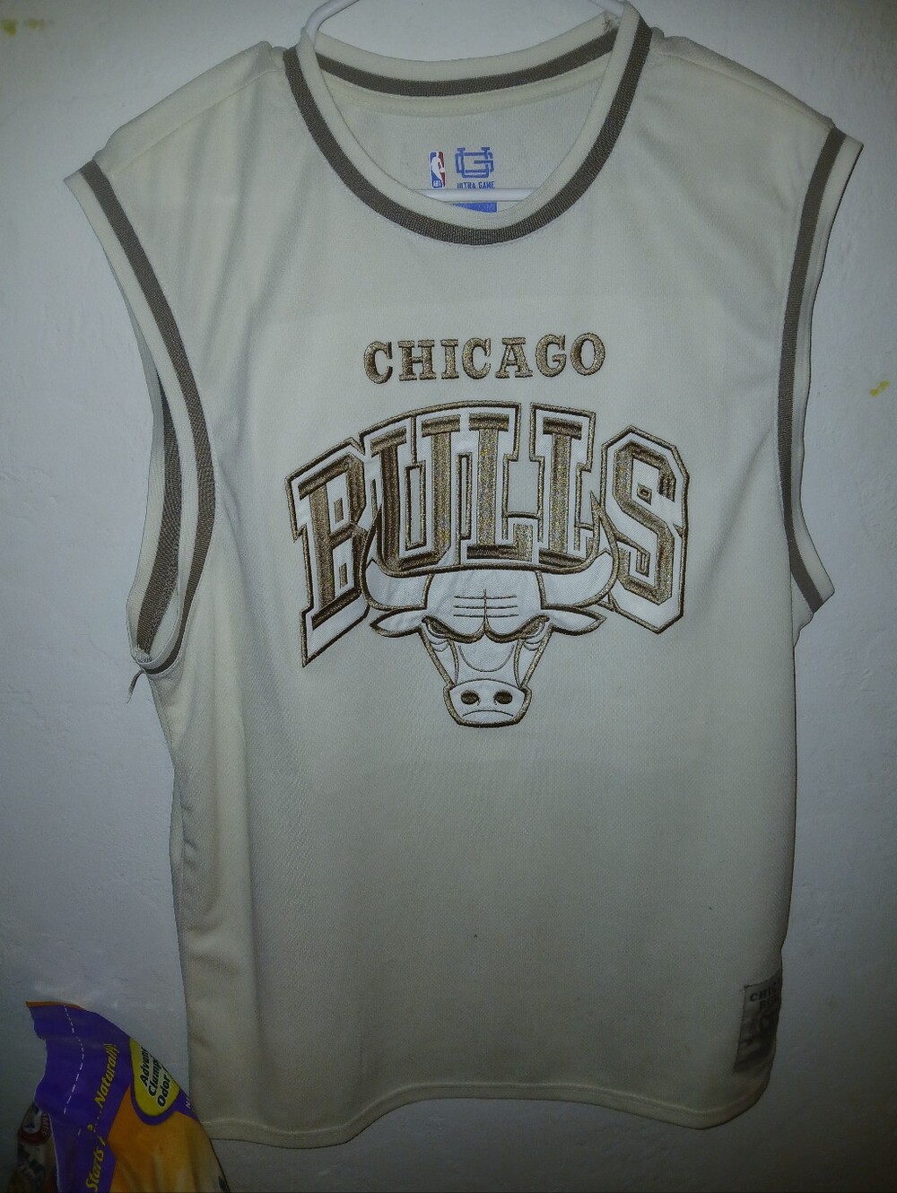 Chicago Bulls Mens Sleeveless Jersey Tank Top